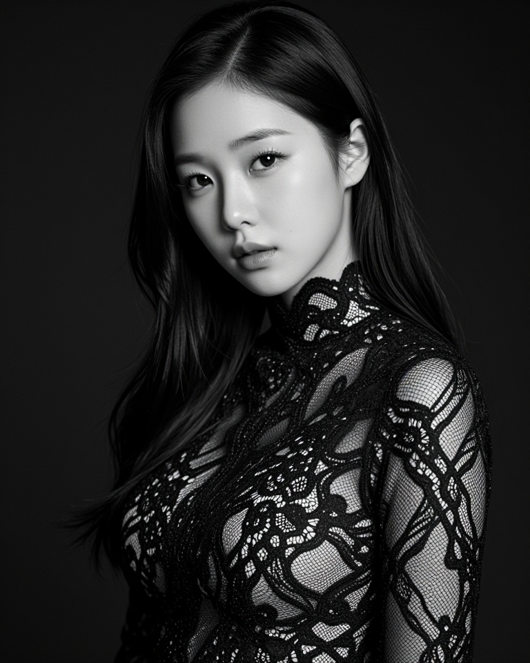 검은 레이스의 흐름
